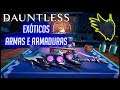 DAUNTLESS Exóticos Armas e Armaduras
