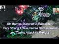 GM Bombs Terran 1 Base Timing Attack vs Protoss: Widow Mine Drop into 3 Medivac Timing