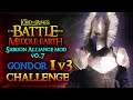 GONDOR v3 HARD CHALLENGE | The Battle for Middle-earth - Skirmish / S.A.M v0.7