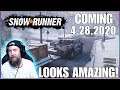 SnowRunner - PS4 (First Thoughts) WOW! Gameplay Footage!