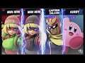 Super Smash Bros Ultimate Amiibo Fights  – Min Min & Co #82 Min Mins vs C Falcon & Kirby