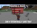 1 Totem of Undying saves you from 100+ TNTs? - Minecraft Experiment