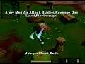 Army Men Air Attack Blade's Revenge One Level Playthrough using a Ps2 Cheat Code :D