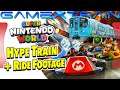 Finally, Mario Kart Ride Footage at Super Nintendo World! + A Real-Life Mario Train in Japan
