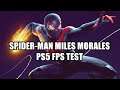 Marvel's Spider-Man: Miles Morales PS5 - Performance vs. Fidelity Modes | Frame Rate Test