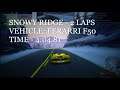NFS 4: Snowy Ridge 2 Laps - 4:04.81 (Ferrari F50)