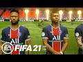 PARIS SAINT-GERMAIN - OLYMPIQUE LYONNAIS // LIGUE 1 2021 FIFA 21 Gameplay PC 4K Next Gen MOD