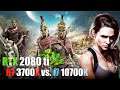 R7 3700x vs i7 10700k on RTX 2080 Ti Gaming Performance Comparison