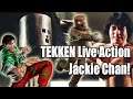 Tekken Live Action - Jackie Chan VS Real Mokujin Shaolin Wooden Men