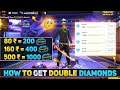 TOP 4 REAL & SAFE DOUBLE DIAMONDS WEBSITES IN FREE FIRE 2021