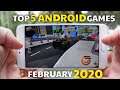 TOP 5 NEW ANDROID GAMES YOU HAVE TO PLAY IN FEBRUARY 2020 😱🔥 Part 1