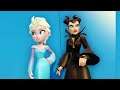 Princess Elsa SMASH BLOCK Challenge | Queen ELSA vs Maleficent | Maleficent and Elsa