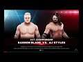 WWE 2K19 AJ Styles VS Baron Blade 1 VS 1 Match WWE 24/7 Title