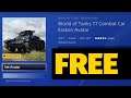 How to Download: World of Tanks T7 Combat Car Kraken Avatar for FREE on PS4 | PlayStation