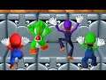 Mario Party 10 MiniGames Mario Vs Yoshi Vs Luigi Vs Waluigi (Master Difficulty)
