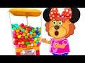 Story about unhealthy candies for kids | Lion Family | Cartoon for Kids