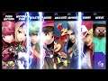 Super Smash Bros Ultimate Amiibo Fights  – Pyra & Mythra #182 DLC team battle