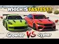 GTA 5 ONLINE - CYPHER VS GROWLER (WHICH IS FASTEST?)