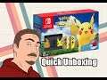 Nintendo Switch Pikachu & Eevee Edition Console Unboxing