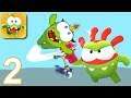 OM NOM RUN - Walkthrough Gameplay Part 2 - LEVELS 10-14(iOS Android)