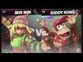 Super Smash Bros Ultimate Amiibo Fights – Min Min & Co #473 Min Min vs Diddy Kong