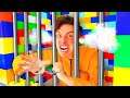 Trapped in LEGO PRISON For 24 Hours! - Challenge