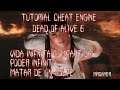 Tutorial Cheat Engine Dead Of Alive 6 Vida Infinita, poder infinito, matar de 1 golpe y mas.