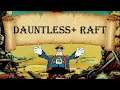 Охота и рыбалка на канале! Dauntless+Raft