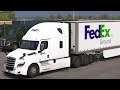 Freightliner Cascadia FedEx Ground ATS Fleet Drive | Grangeville To Show Low