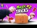 GERTI vs DAD Magic TRICKS - Play Hide and Seek in Magic BOX