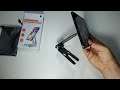 Suport reglabil pentru telefon sau tableta - 2 axe reglare, aluminiu