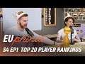 Top 20 Player Rankings | EUphoria Season 4 Episode 1