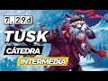 TUSK, TUS CORES SON MALOS! ESTA ES LA RAZÓN POR LA QUE BAJAS TU MMR (TEAM FF!?) | CÁTEDRA INTERMEDIA