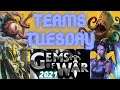 3 TEAMS World Event Faction Assault | Gems of War Guide 2021 | Emperinazar Wild Ways NOx3 No mythic