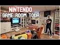 Check Out This AWESOME Nintendo Collection & Game Room! | Nintendo Cam Game Room Tour / Interview