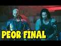 Cyberypunk 2077 - Peor Final - Final Malo - V se suicida - En Español - 1080p 60fps