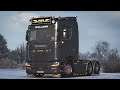 ETS2 1.39 Scania Next Generation Extended Sunshield With Slots | Euro Truck Simulator 2 Mod
