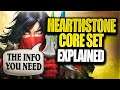 Hearthstone Core Set Explained! (Everything you need to know!)