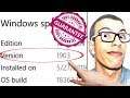 how to get windows 10 version 1903 AND MORE Versions!