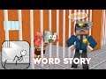 Monster School : WORD STORY CRAZY CHALLENGE - Minecraft Animation