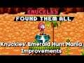 Over 190 Unique Emerald Locations! - Knuckles' Emerald Hunt Mania - Sonic Mania Mods - SAGE 2020