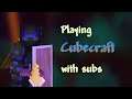 Playing Cubecraft with Subs! (Bedrock Edition)