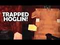 TRAPPING A HOGLIN | In the Nether w/ Nothing (Part 9) Minecraft SPLITSCREEN 2Player Nintendo Switch