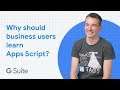 Why Google Apps Script is recommended by Martin Hawksey (pt.4)