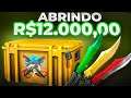 Abrindo R$12.000,00 em caixas da nova operação no CSGO ( parte 1 )