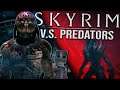 ALIEN vs PREDATOR IN SKYRIM | Elder Scrolls V: Skyrim Funny Moments Gameplay #4