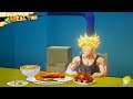 Dragon Ball Z Kakarot - Bulma Makes Food For Future Trunks DLC (All Outfits)