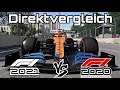 F1 2021 gegen F1 2020 Xbox 4K 60fps Series X Let's Play - Direktvergleich