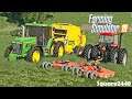 FIELD MOWING & MAKING HAY BALES! | Lone Oak Farms | Roleplay | Farming Simulator 19