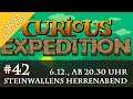 Let's Play Curious Expedition: Das erste Mal Platin? Tödliche Schwierigkeit! (Livestream 6.12.19)
